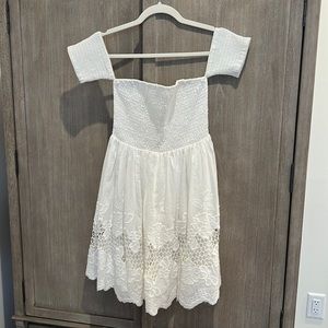 Smocked Skater Dress